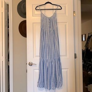 Old Navy Striped Maxi Dress